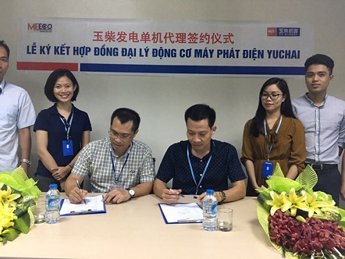 YUCHAI MACHINERY GROUP – TẬP ĐOÀN ĐỘNG LỰC YUCHAI TRAO CHỨNG NHẬN ĐẠI LÝ ỦY QUYỀN CHO MEECO